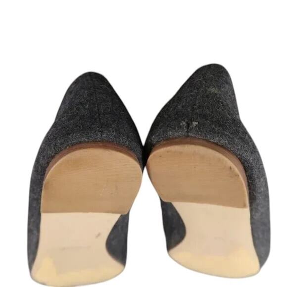 Dr Scholls Shoes Womens 7 Flats Fashion Slip On Casual Classic Pointed Toe Grey - Picture 9 of 13